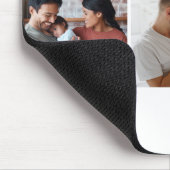 オリジナル巨大フォトコラージュ 父へのプレゼント マウスパッド (コーナー)