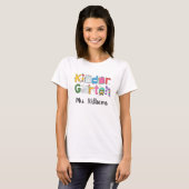 オリジナル幼稚園教師Tシャツ, 幼稚園 Tシャツ (正面フル)
