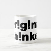 オリジナル思想家 モーフィングマグカップ (中央)