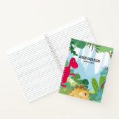 オリジナル恐竜新学期スケッチブック ノートブック (内部)