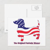 オリジナル愛国的ウィナー/ダシュント ポストカード (正面/裏面)
