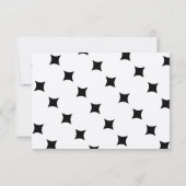 オリジナル感謝メッセージ シンプルな手書き風タイポグラフィー サンキューカード (裏面)