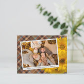 オリジナル感謝祭グリーティングカード プライドホリデー ポストカード (スタンド正面)