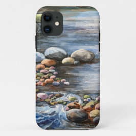 オリジナル手描きアート ブルック iPhone 11 ケース