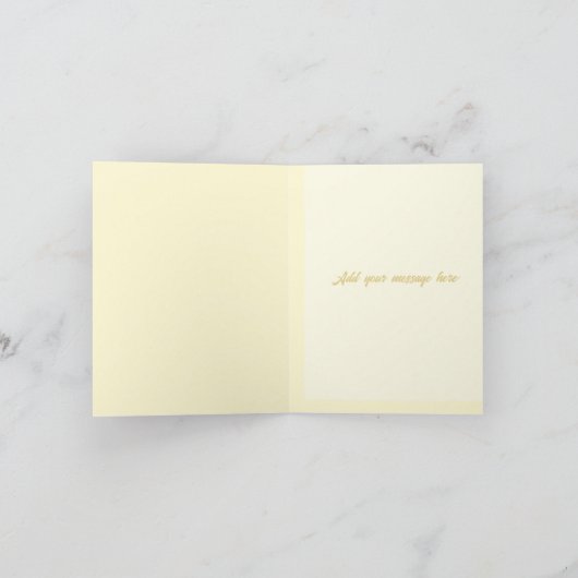 オリジナル折り紙の感謝カード サンキューカード (内部)