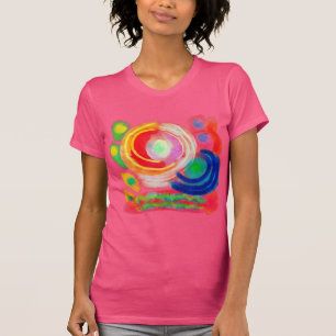 オリジナル抽象芸術アートから衣服 Tシャツ