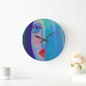 オリジナル抽象芸術アートウォールクロック ラージ壁時計 (ホーム)