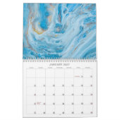 オリジナル抽象芸術アートカレンダー カレンダー (1月 2027)