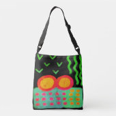 オリジナル抽象芸術アートトートバッグ クロスボディバッグ