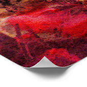 オリジナル抽象芸術アートプリントコンテンポラリー- モダン ポスター (角)