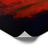 オリジナル抽象芸術アートプリントポスター ポスター (角)