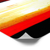 オリジナル抽象芸術アートプリントポスター ポスター (角)