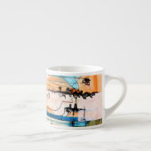 オリジナル抽象芸術アートマグ エスプレッソカップ (右)