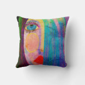 オリジナル抽象芸術アート装飾用クッション クッション (裏面)