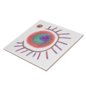 オリジナル抽象芸術アート タイル (側面)