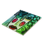 オリジナル抽象芸術アート タイル (側面)