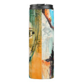 オリジナル抽象芸術アート タンブラー (裏面)