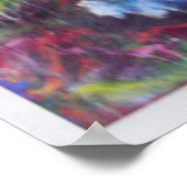 オリジナル抽象芸術アート ポスター (角)