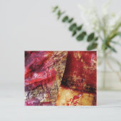 オリジナル抽象芸術アー絵画ト – の抽象芸術 ポストカード (スタンド正面)