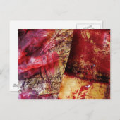 オリジナル抽象芸術アー絵画ト – の抽象芸術 ポストカード (正面/裏面)