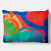 オリジナル抽象芸術デジタル アクセサリーポーチ (裏面)