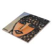 オリジナル抽象芸術ポートレート タイル (側面)