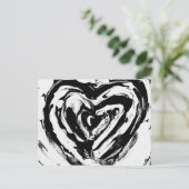 オリジナル抽象芸術芸術 ポストカード (スタンド正面)