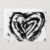 オリジナル抽象芸術芸術 ポストカード (正面/裏面)