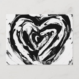 オリジナル抽象芸術芸術 ポストカード