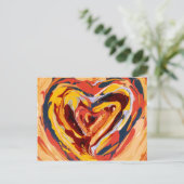 オリジナル抽象芸術芸術 ポストカード (スタンド正面)