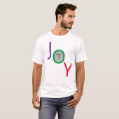 オリジナル文字デザインテンプレート「JOY」 Tシャツ (正面フル)