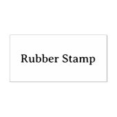 オリジナル木製ハンドル 1.5" x 3" 木製アート ラバースタンプ (インプリント)