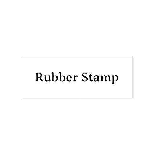 オリジナル木製ハンドル 1" x 2.5" 木製アート ラバースタンプ (押印)