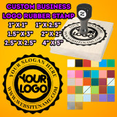 オリジナル業務用ロゴ 大 ラバースタンプ