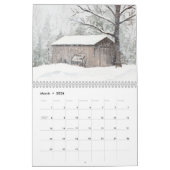 オリジナル水彩アートウォールカレンダー カレンダー (3月 2026)