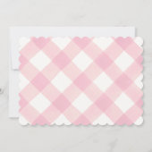 オリジナル水彩ボウギンガムベイビーステーショナリー サンキューカード (裏面)