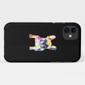 オリジナル水彩手ブルドッグフランスのギフト Case-Mate iPhoneケース (裏面(横))