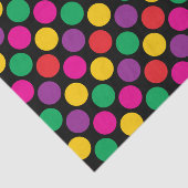 オリジナル水玉模様 – カスタマイズ可能な背景 薄葉紙 (詳細)