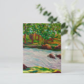 オリジナル油彩風景 ポストカード (スタンド正面)