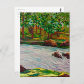 オリジナル油彩風景 ポストカード (正面/裏面)