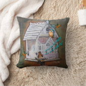 オリジナル油絵具 クッション (ブランケット)