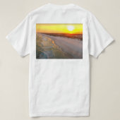 オリジナル沿岸 Tシャツ (デザイン裏面)