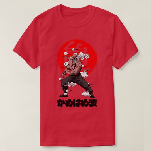 オリジナル波 Tシャツ (デザイン正面)