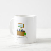 オリジナル漫画,デイリーミングフライヤーを表示 コーヒーマグカップ (正面左)