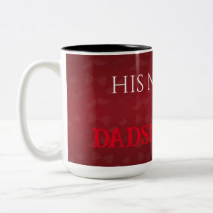 オリジナル父の日ギフト Dadspiration マグカップ
