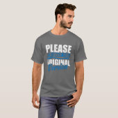 オリジナル版の映画が面白いです Tシャツ (正面フル)
