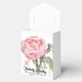 オリジナル牡丹水彩第50誕生日TOFB フェイバーボックス (オープン)