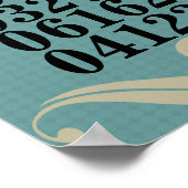 オリジナル特別日付ポスター ポスター (角)