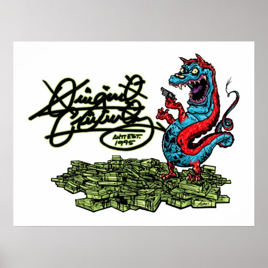 オリジナル犯罪人ドラゴン01 ポスター (正面)