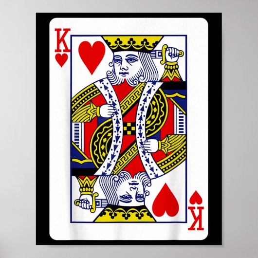 オリジナル王ハート（自殺キング） ポスター (正面)